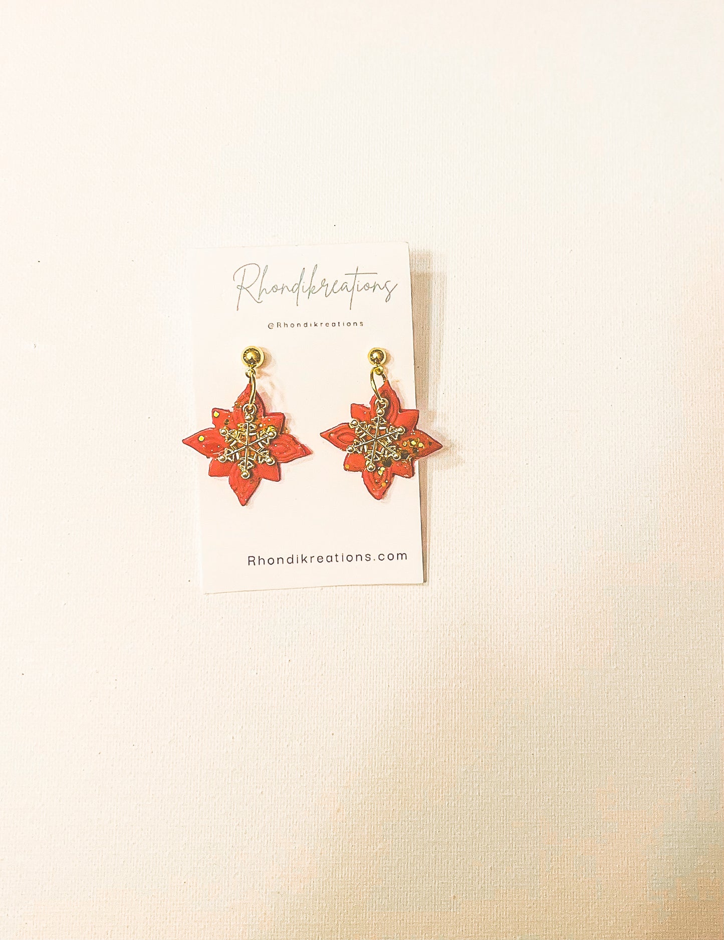 Christmas Snowflake Earrings