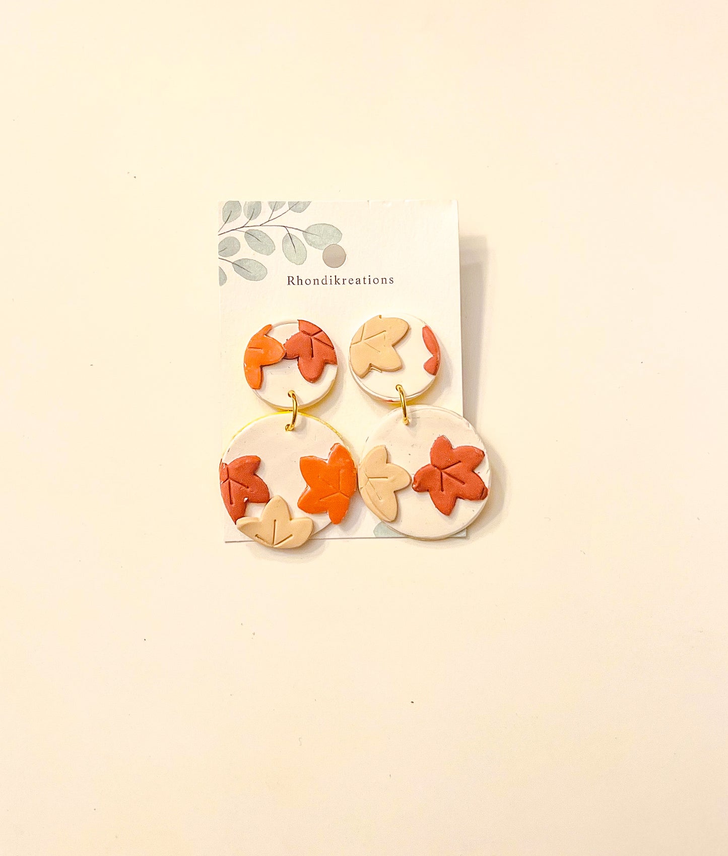 Fall Clay Earrings