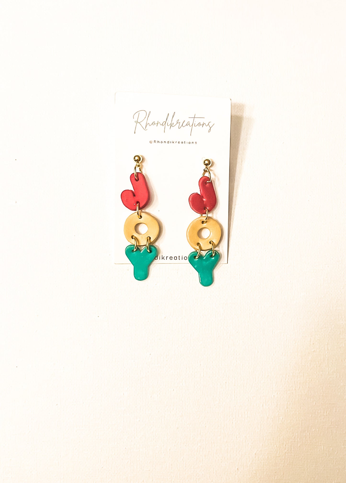 JOY Christmas Earrings