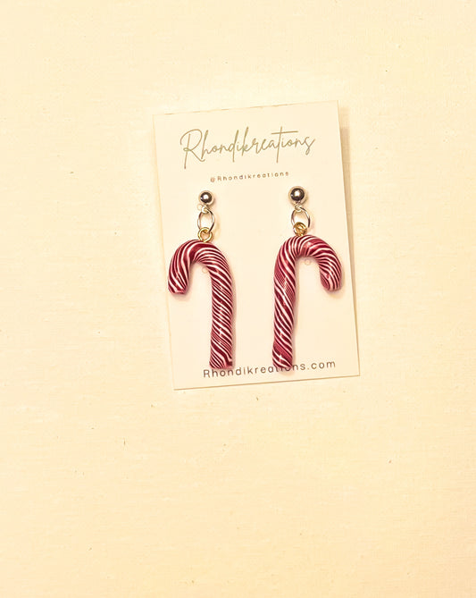 Candy Cane Earrings